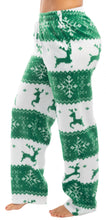 Load image into Gallery viewer, Women&#39;s Fleece Pants - Regina the Reindeer
