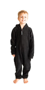 Kids Black to Sleep Onesie