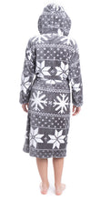 Load image into Gallery viewer, Fair Isle Snowflake Robe
