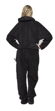 Load image into Gallery viewer, Black to Sleep Onesie - Detachable Feet
