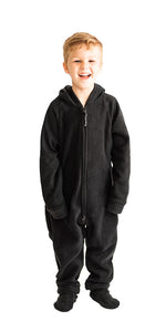 Kids Black to Sleep Onesie