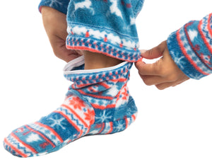 Reindeer Games Onesie - Detachable Feet