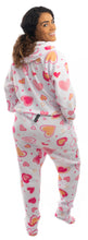 Load image into Gallery viewer, Can&#39;t Heartly Move Onesie - Detachable Feet
