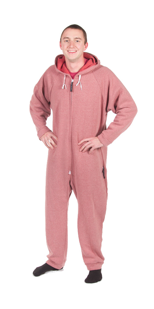Heathered Red Onesie