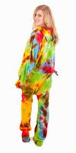 Load image into Gallery viewer, Trifflin&#39; Tie Dye Onesie - Detachable Feet
