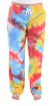 Load image into Gallery viewer, Women&#39;s Fleece Pants - Tie Dye
