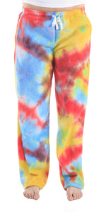 Women's Fleece Pants - Tie Dye