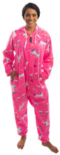 Load image into Gallery viewer, Unambitious Unicorn Onesie - Detachable Feet
